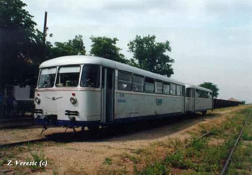 Rail car station  B. Milosevo June 2000.