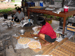 coconut sugar making at Thaka