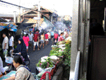 market by the railside,wongwienyai station