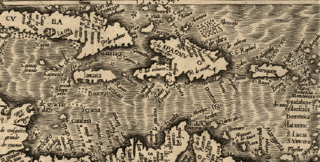 Antilles (Gutierrez et Cock,1562)