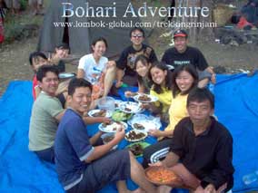 Click enlarge photo my "Group from Jakarta adventure to Pelawangan Rim, Lake Segara Anak Mt.Rinjani, Kuta Beach forward to Gili Island"