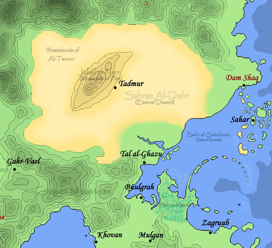 Click to read the Gazeteer for The Eternal Kingdom