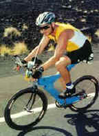 Biking on the Queen K - 1999