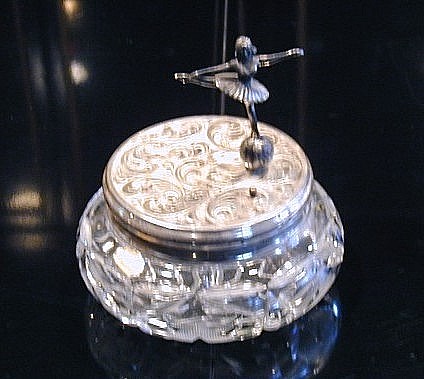 Powder Jar Music Box