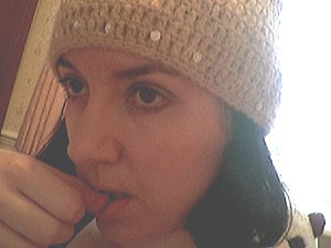 playing with webcam, July 2001