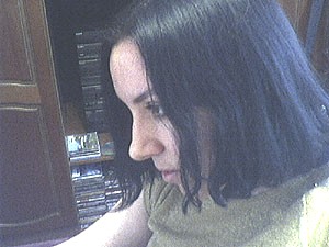 playing with webcam, July 2001