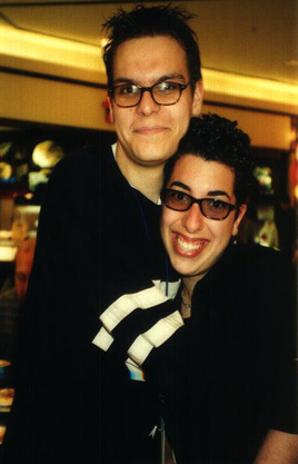 me and spanks - june 14, 2000