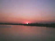 sunset at iloilo river