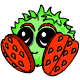 Wow.... this is one of those mega rare Strawberry Jubjub plushies that I have been hearing about, you have got to have one of these!