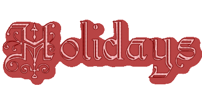 Holidays