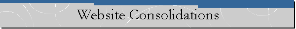 Website Consolidations