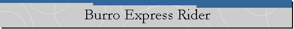 Burro Express Rider