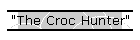 "The Croc Hunter"