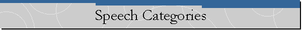 Speech Categories