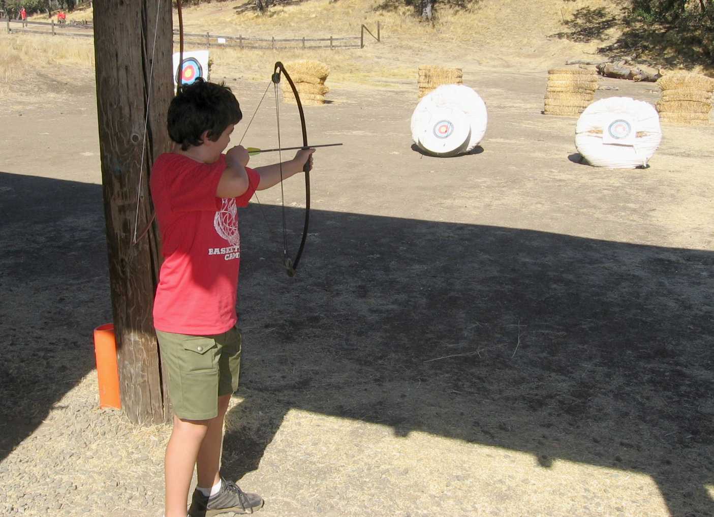 At the Los Mochos Archery Range
