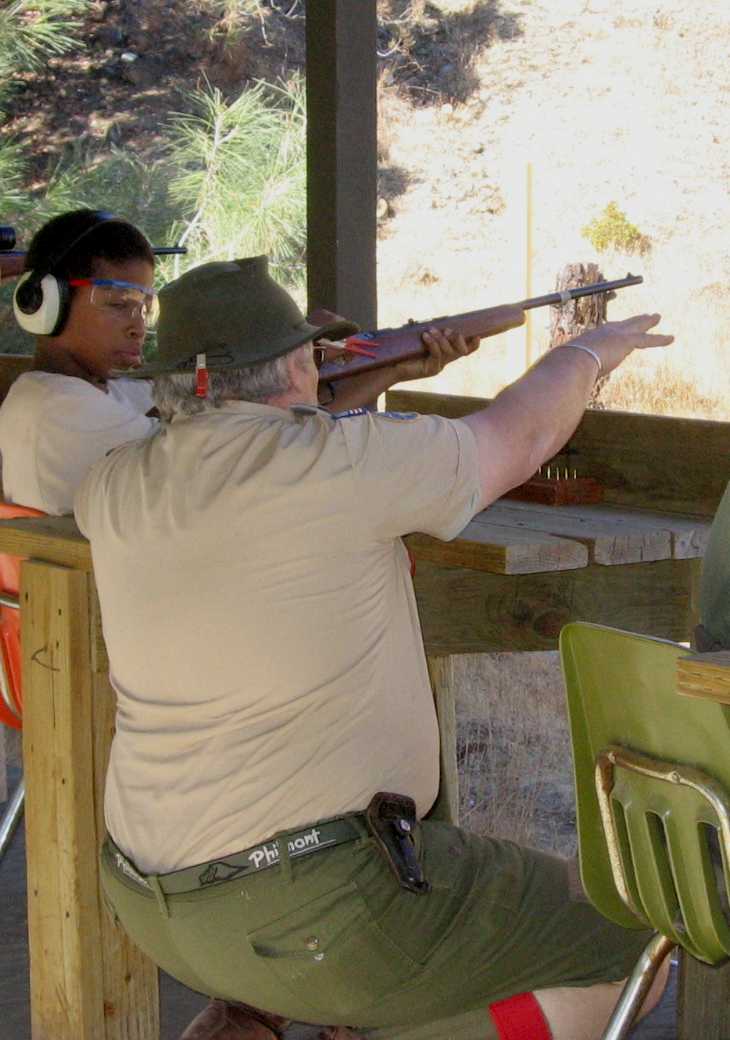Marcus Krause at the Range