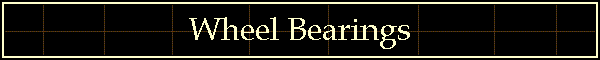 Wheel Bearings