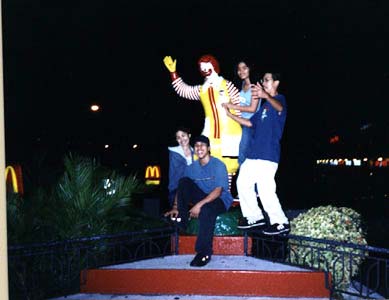 at McDonald's