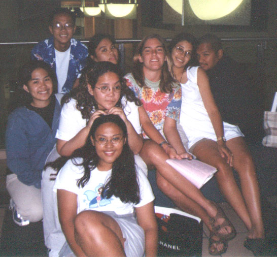 us at the airport