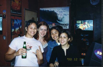 stacy, vicki, me and abby at casa's