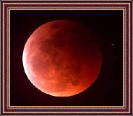 Total Eclipse Loyd Overcash, Houston, Texas, USA&nbsp; "This is one of the darkest eclipse I have viewed." Photo details: Takahashi FS-128; Nikon D-100 digital camera; exposure time was 10 seconds at 400 asa.&nbsp; 
