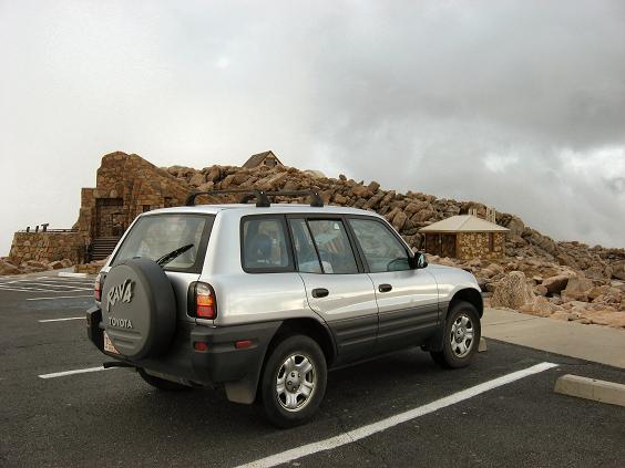 The RAV4 bags its first 14er!