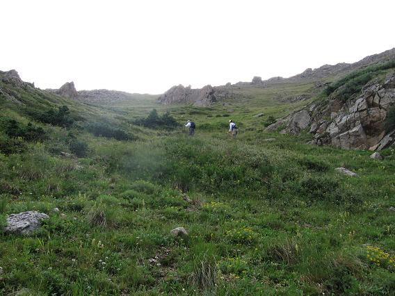 Steep up to the ridge but a good trail - LaPlata Peak