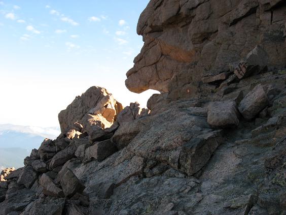 The adventure begins pray for good weather - Longs Peak
