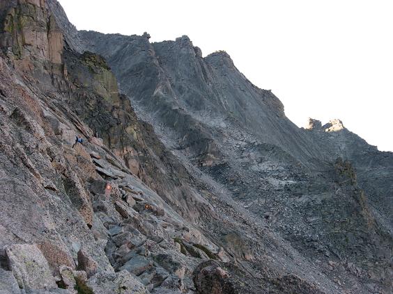 Bull's eyes are your friends, missing them could be your end - Longs Peak