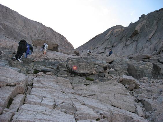 Is this really the route, you sure?  - Longs Peak