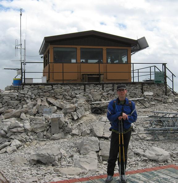 Summit shot, forgot to smile - Moose Mountain