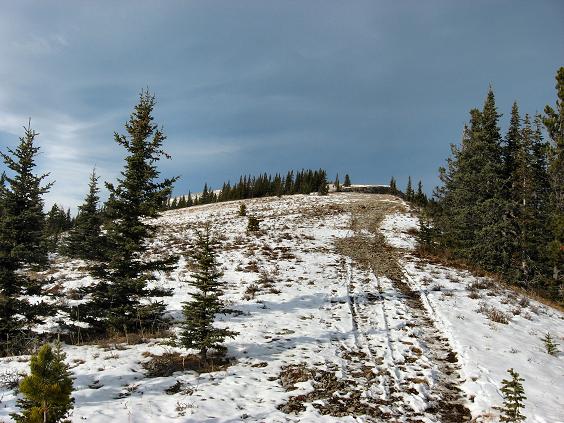 Above tree line at last - Prairie Mountain