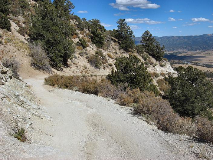 Oh God I hope nobody is coming the other way - Mt Princeton