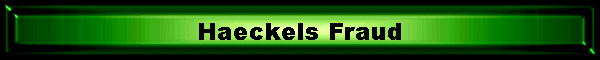 Haeckels Fraud