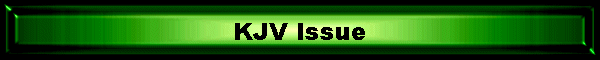 KJV Issue