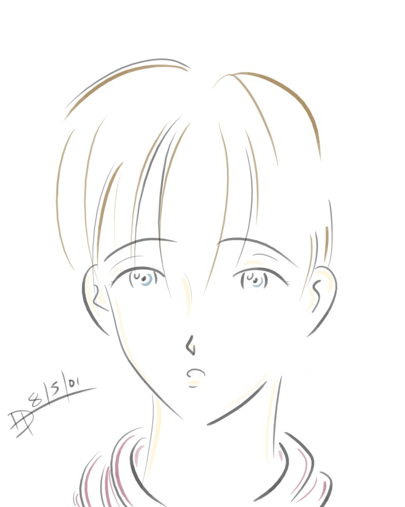 He looks spaced out -_-;;