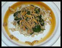 Wilted Spinach and Crab Salad