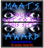 Maat's YGTSTS Award