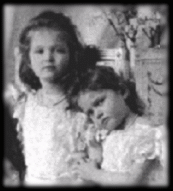 Olga and Tatiana (right) with Hessian cousin Princess Ella, Tsarskoe Selo, 1902