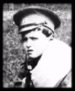 Alexei Nikolaievich in a soldier's uniform, 1910