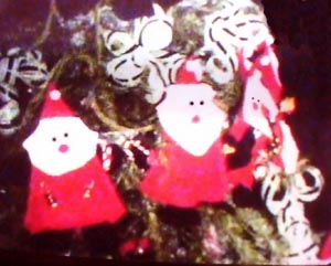 Santa & Bows