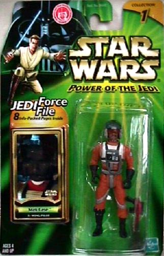 X-Wing Pilot (Black) on Power of the Jedi card