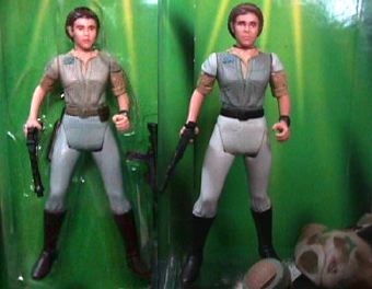 Compares my custom with the General Leia figure.