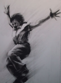 Burning in Every Moment 1 (30x22)