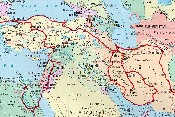 A Map Of My Asian & European Travels