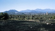 Cone, Lava Fields & Buried Church