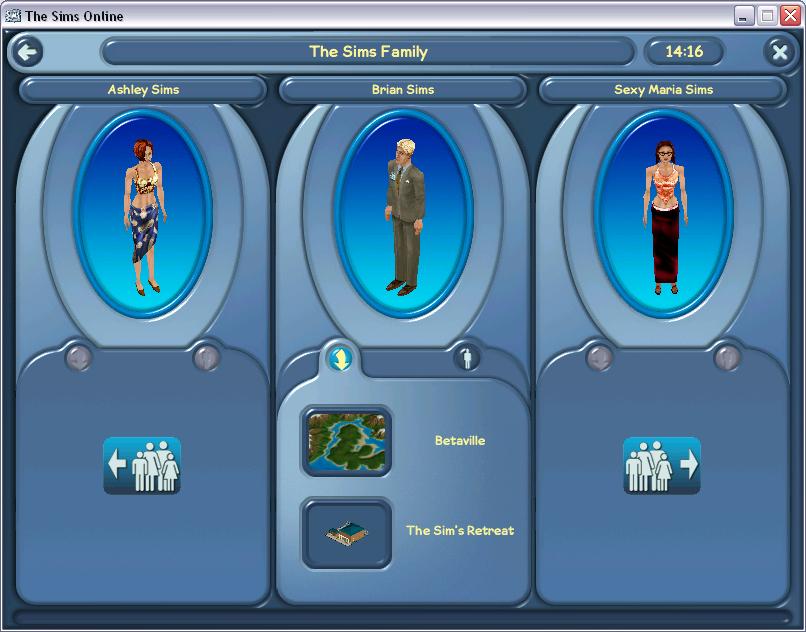 My sim family 