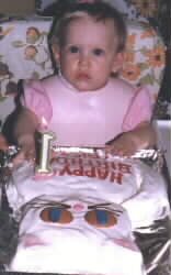 Kristin's 1st birthday