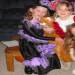 These are my 3 kids on Halloween 2005.  There's one orb here, on the left.