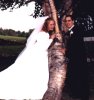Heidi && Tim by a tree